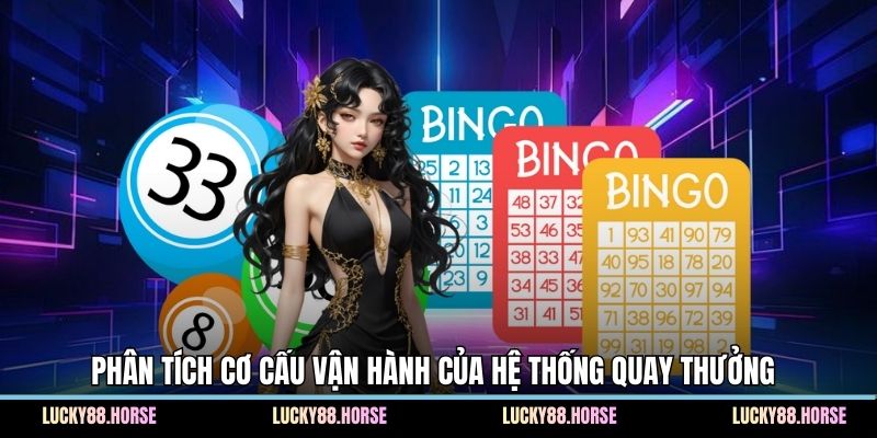 Phân tích cơ cấu vận hành của hệ thống quay thưởng